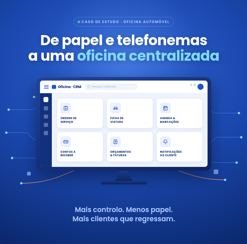 Caso de Estudo em Gestão de Oficina Automóvel
