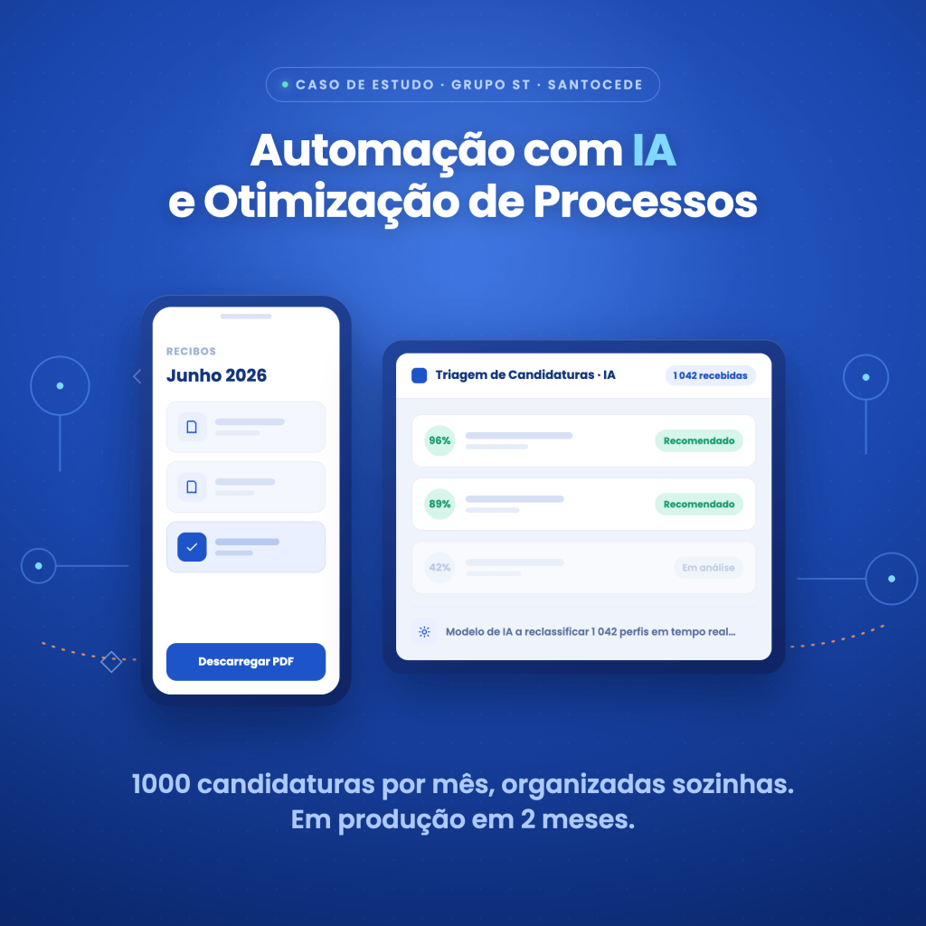Caso de Estudo em Automação com IA e Otimização de Processos