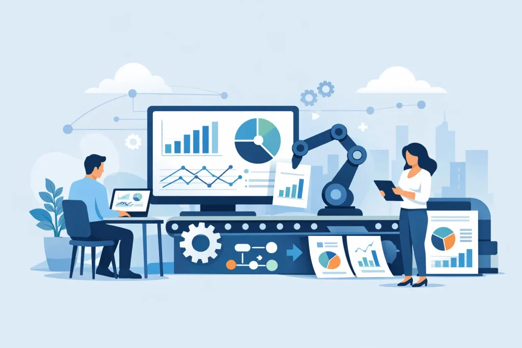 Como criar relatórios automáticos para empresas
