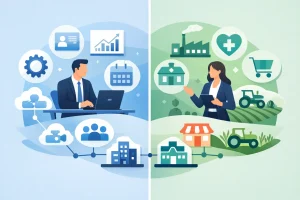CRM standard versus solução setorial: o que muda?