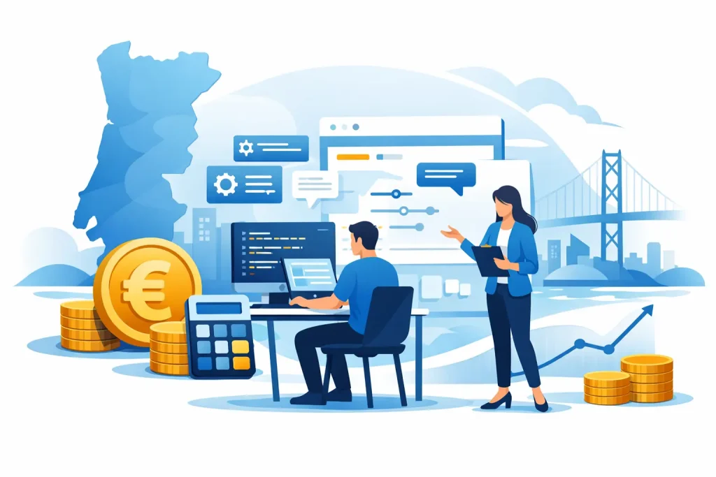 Quanto custa software à medida em Portugal?
