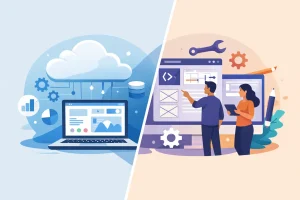 SaaS versus desenvolvimento à medida: qual compensa?